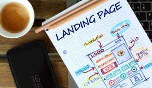 design di una landing page